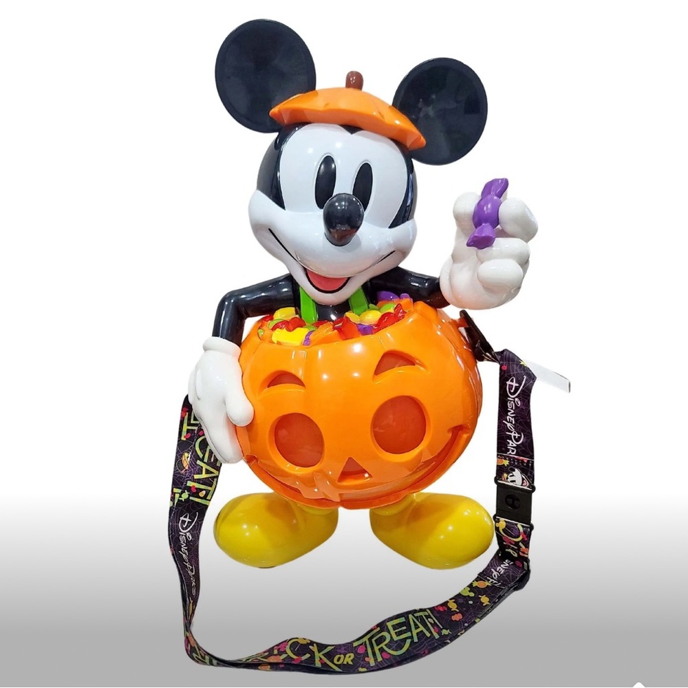 Mickey Mouse 2024 Holding Pumpkin Halloween Popcorn Bucket